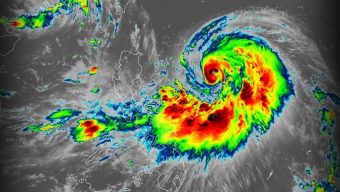 ঝুঁকিপূর্ণ এলাকা থেকে সরানো হচ্ছে মানুষ ফিলিপাইন সাগরে সুপার টাইফুন ‘নান্দো’