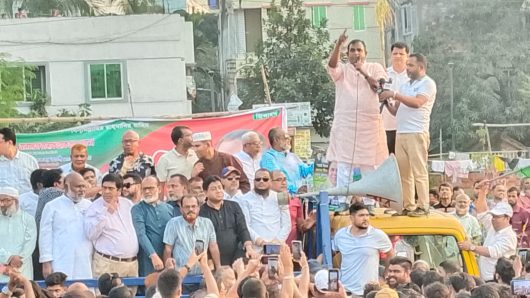 ঢাকা মহানগর উত্তর বিএনপির যুগ্ম আহবায়ক মো. আক্তার হোসেনের নেতৃত্বে, ঢাকা-১৮ আসনের বিভিন্ন ওয়ার্ডের বিএনপি ও অঙ্গসংগঠনের খিলক্ষেতে বিএনপি’র গণ মিছিল