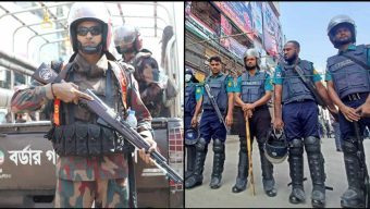 মোড়ে মোড়ে তল্লাশি রাজধানী জুড়ে কঠোর নিরাপত্তা
