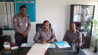 বিএমপি’র সহকারী পুলিশ কমিশনার (এয়ারপোর্ট) কার্যালয় বার্ষিক পরিদর্শন
