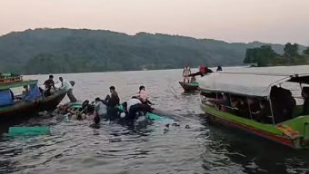 পর্যটকবাহী বোট ডুবি রাঙামাটি কাপ্তাই হ্রদে