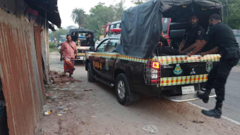 পরিবহনের যাত্রী ও পথচারীদের মারপিটে সেনাবাহিনীর সদস্য আহত।