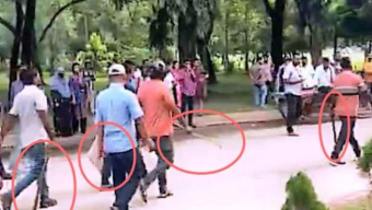 শিবির নেতাকে ছাত্রদল নেতার থাপ্পড়, রামদা নিয়ে মহড়া ইসলামী বিশ্ববিদ্যালয়ে