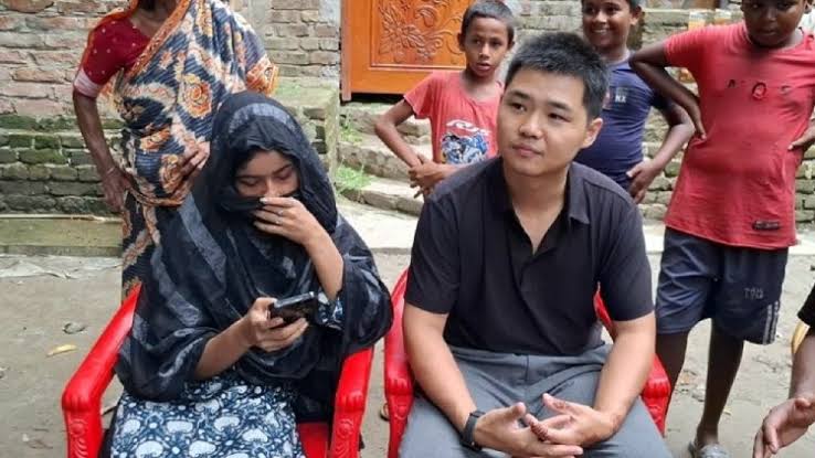 চীন থেকে মাদারীপুরে যুবক বাংলাদেশি তরুণীকে বিয়ে করতে